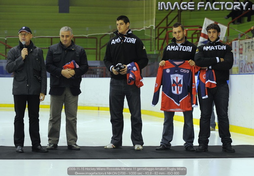 2009-11-15 Hockey Milano Rossoblu-Merano